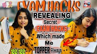 8 EXAM HACKS I used to SCORE HIGHEST MARKS(TOPPER)(தமிழ்)Toppers don't tell u these SECRET HACKS