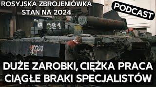 Nie ma komu produkować czołgów. Jakie wakaty stara się zapełnić rosyjska zbrojeniówka [PODCAST]