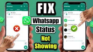 whatsapp status not showing problem 2024 | whatsapp status show nahi ho raha kisi ka