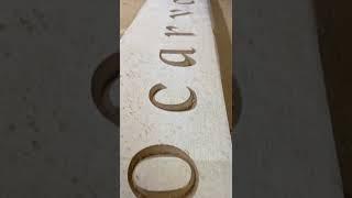 Machining CNC Text