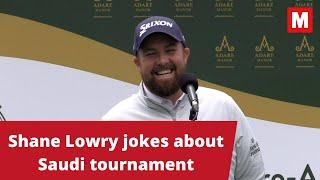 Shane Lowry jokes about Lee Westwood's involvement in Saudi LIV Golf tournament at Irish Open