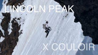 Lincoln Peak - X Couloir