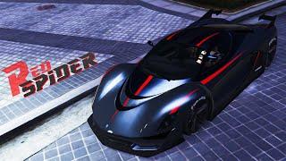 UPDATED Customization - Grotti Turismo R (Ferrari LaFerrari) | GTA Online