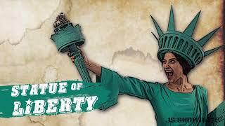 War Of Monuments - Yatra.Com | Statue of Liberty Vs China wall | JSSHOWREELS | JS Patil | Animation