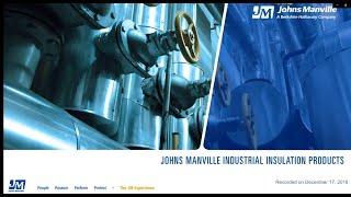 Johns Manville Industrial Product Webinar