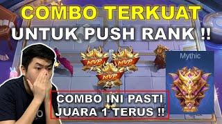 COMBO TERKUAT UNTUK PUSH RANK !! COMBO INI PASTI JUARA 1 TERUS !! COMBO MAGIC CHESS TERKUAT 2024