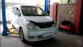 Замена вариатора на Nissan Serena PC24 Ниссан Серена 2000 года  1часть