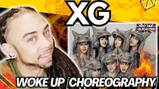 STR8 UP !!!! XG   WOKE UP - Choreography  [FIRST TIME UK REACTION]