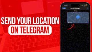 How to Send your Location or Live Location on Telegram | Full Guide