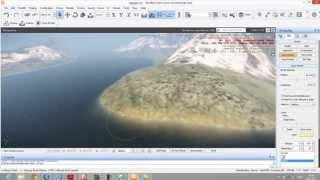 Сryengine 3 Островок 1 (создание земли, наложение текстур)