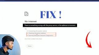 How to fix running windows network diagnostics in windows 10 in 2024|| proxy address checking ||