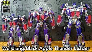 Review Transformers Black Apple Wei Jiang Commander Thunder Leader  Optimus mpm4 KO Javitron Español