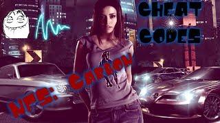 NFS Carbon : Чит-коды для Игры