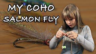 This is How I Tie My Favourite Coho Salmon Fly #salmonfishing #flyfishing #flytying