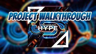 Project Walkthough | Ozgun & Marc Blou - HYPE | FL Studio Big Room Tutorial