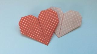 Easy Origami Valentine Heart for Beginners