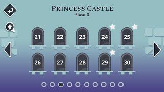 Tricky Castle level 21-30 walkthrough. (Princess Castle)