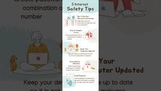 5 Internet Safety Tips #shorts