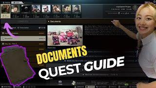 Documents Quest Escape from Tarkov