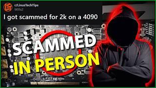 Buyer gets SCAMMED IN PERSON on a RTX 4090 Graphics Card