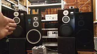 а это когда компоненты подружились Trio KA-7300 + Lo-D HS-M70 + Technics S-4 Tuner +  никакие провод