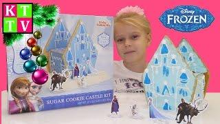  #Frozen Winter Cookie #Castle Kit / Делаем сами #Пряничный домик - Зимний #замок #Анны и #Эльзы