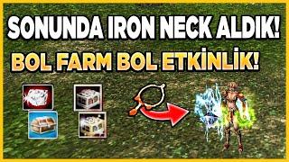 SONUNDA IRON NECKLACE ALDIK ! | BOL ETKİNLİK BOL FARM ! | Knight Online Pandora #28 #knightonline