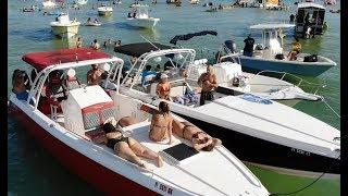 Haulover Sandbar with Friends tbt