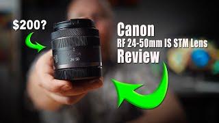 Canon RF 24-50mm Lens Review - A Good R8 Kit Lens?