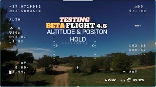 IS Betaflight 4.6 ALTITUDE HOLD RELIABLE