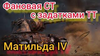 Матильда IV обзор в wot Blitz 2022 стоит ли покупать за 2000 золота? | WOT-GSN