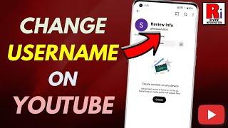 How to Change Your YouTube Username from Your Mobile