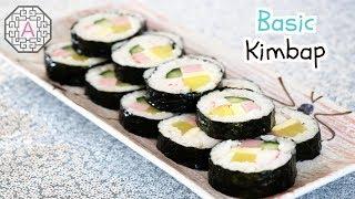 Basic KimBap  (일반 김밥, IlBan GimBap) | Aeri's Kitchen