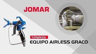 LIMPIEZA DE LOS EQUIPOS AIRLESS GRACO . Como se limpian.