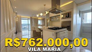 APARTAMENTO A VENDA COM 77M², VARANDA GOURMET E 2 VAGAS, VILA MARIA - ZONA NORTE DE SÃO PAULO.