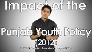 Impact of the Punjab Youth Policy (2012)