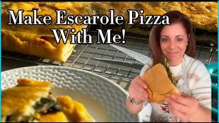 Make Escarole Pizza with Me!