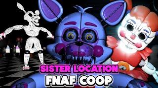 FNAF: Coop - Sister Location [NIGHT 1 to 6] - [Full Walkthrough] - Roblox