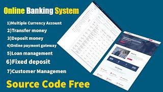 Complete Online Banking System Website Create Using Livo Bank Php Script