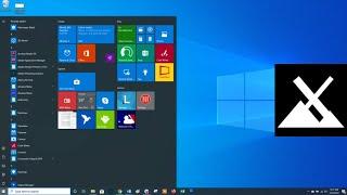 Transform MX Linux into Windows 10