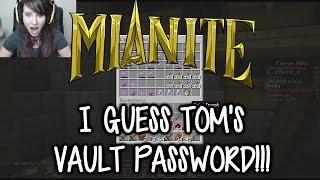 I GUESS TOM'S VAULT PASSWORD - Mianite Purge Highlight!