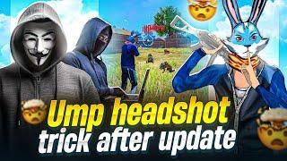 UMP HEADSHOT TRICK FOR NEW PLAYERS — ONLY RED NUMBERS SECRET  || Free fire telugu