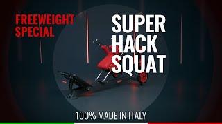 Lower Body | Super Hack Squat | Panatta | FreeWeight Special