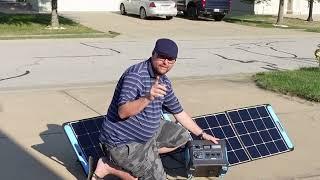 Geneverse Home Power One Generator with Solar Panels