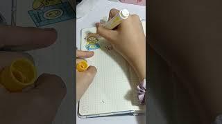 CuteYellow #viral #sticker #trending #fypシ #journal #journalstickers #ramein #journaling #shorts