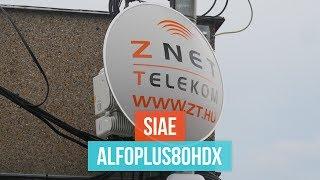 SIAE ALFOplus80HDX 80GHz 10Gigabit link - ZNET Telekom - ENGLISH SUBTITLES