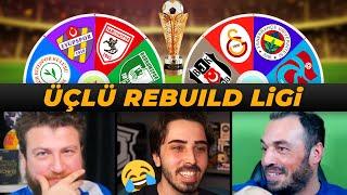 1. LİG ve SÜPER LİG ÇARKLI REBUILD // FIFA 23 ÜÇLÜ REBUILD LİGİ @OnurOnline @UKarakullukcu ​