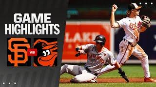 Giants vs. Orioles Game Highlights (9/19/24) | MLB Highlights