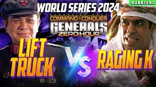  LIVE REPLAYS | C&C Generals Zero Hour World Series 2024 | Lift Truck vs RaGinG K | Quarter Final