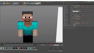 Создание 3D модели Стива Minecraft - начало